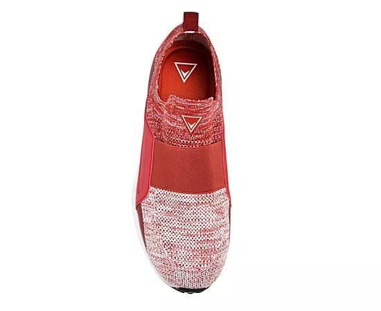 VANCE Cannon Men's Knit Slip-On Sneakers, Size: 10.5, Red Product Image