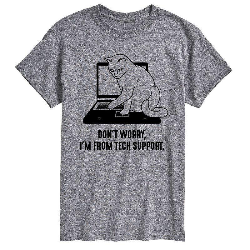 Big & Tall Im From Tech Support Tee, Mens Product Image