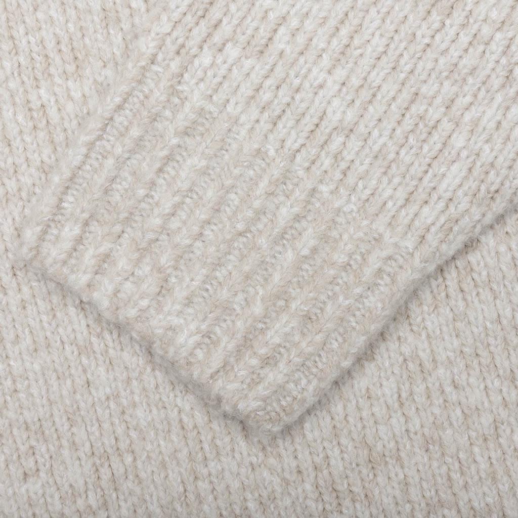 Wool Blend Cardigan - Light Taupe Male Product Image