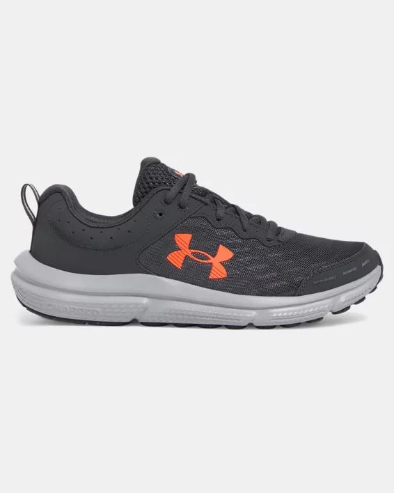 Under Armour Charged Assert 10 Men's Running Shoes, Size: 8, Khaki Black Product Image