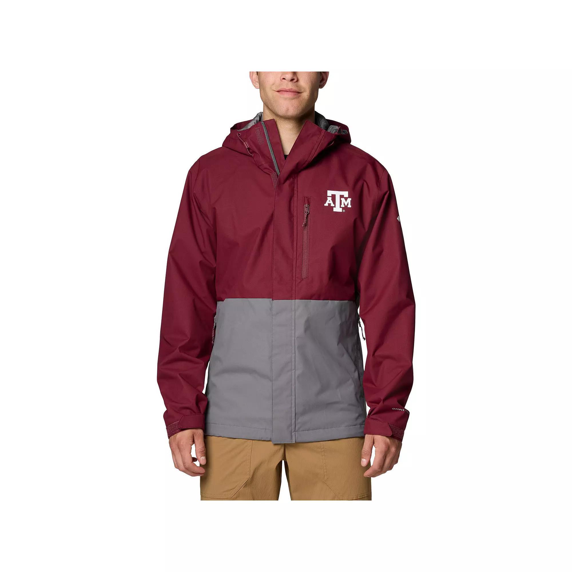Men's Columbia  Maroon Texas A&M Aggies Field Bound Omni-Tech�� Full-Zip Jacket, Size: Small, Red Product Image