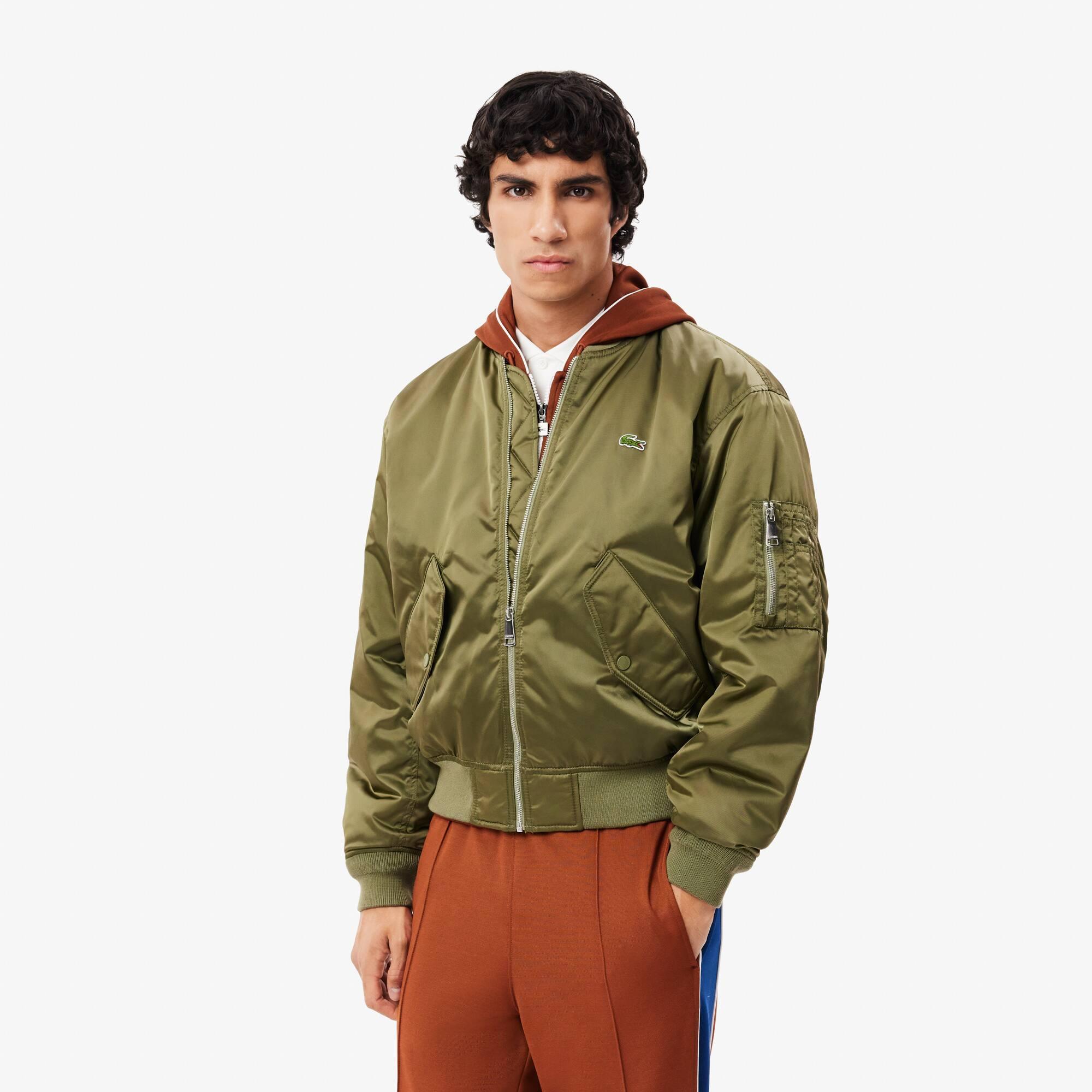 Men's Water-Repellent Bomber Jacket Product Image