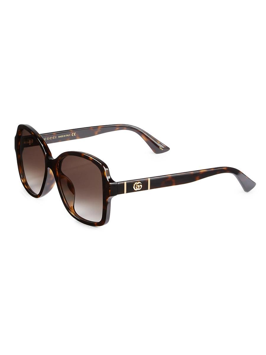 Square Monochromatic Sunglasses Product Image