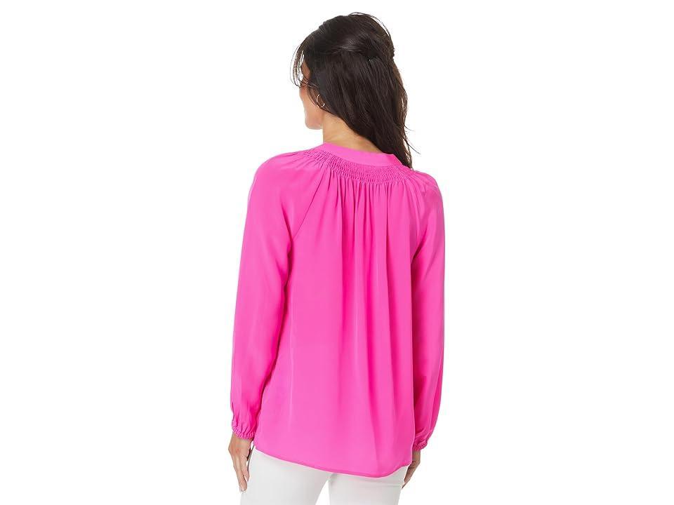 Lilly Pulitzer Elsa Top (Passion Fruit Pink) Women's Blouse Product Image