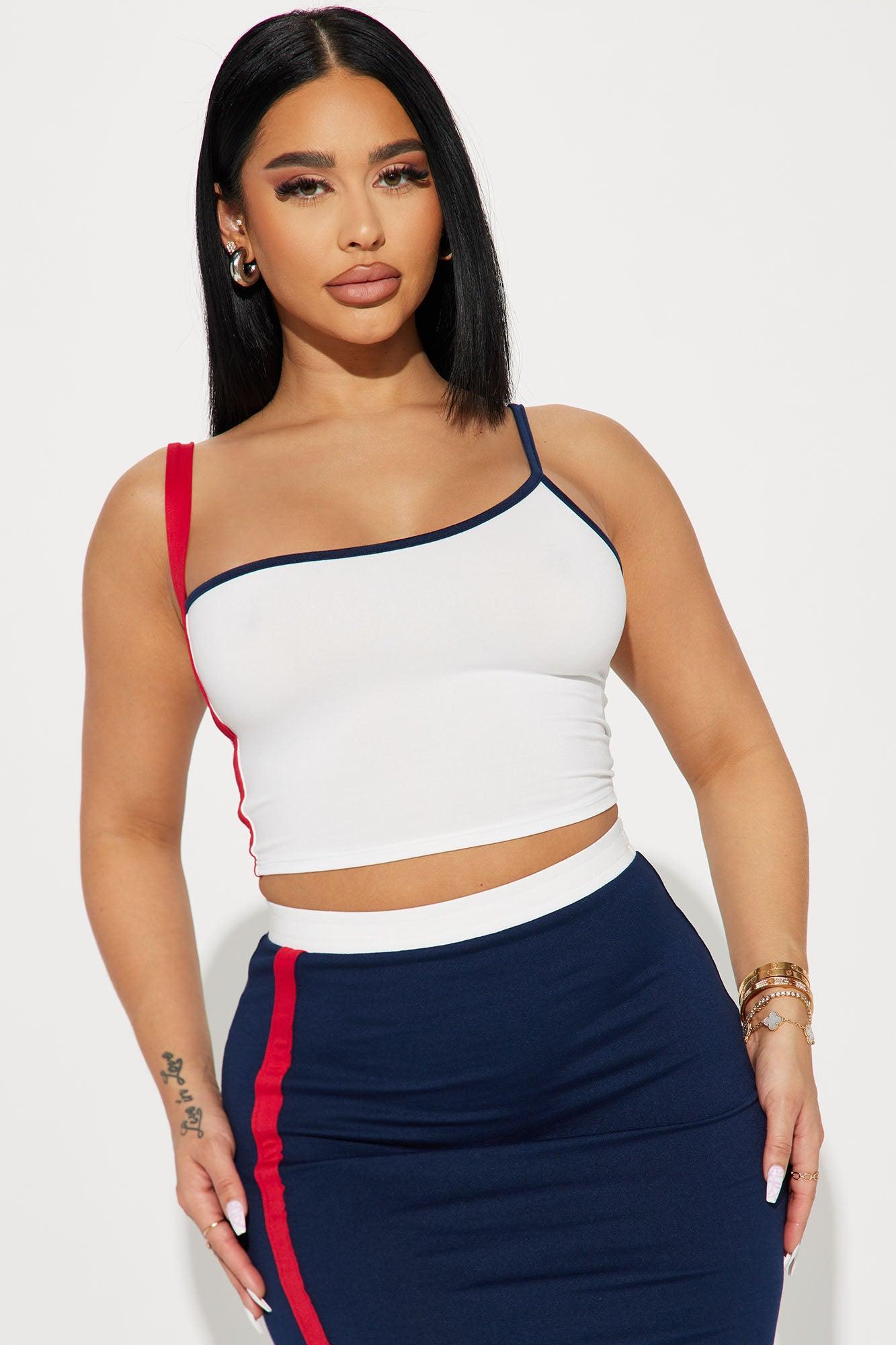 All American Skirt Set - Navy/combo Product Image