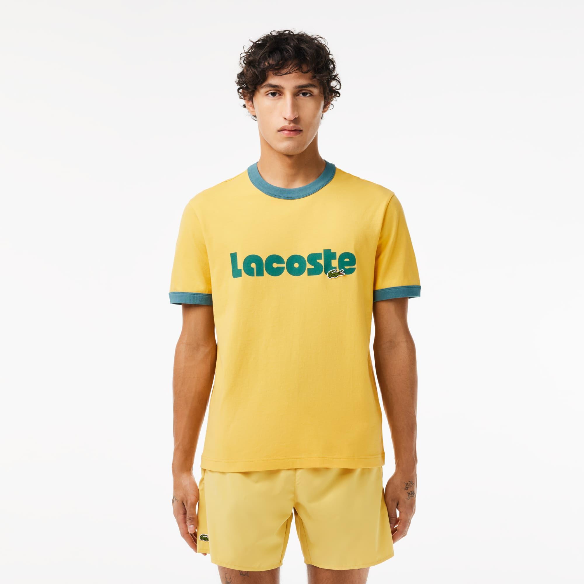 Contrast Accent Printed T-shirt Product Image