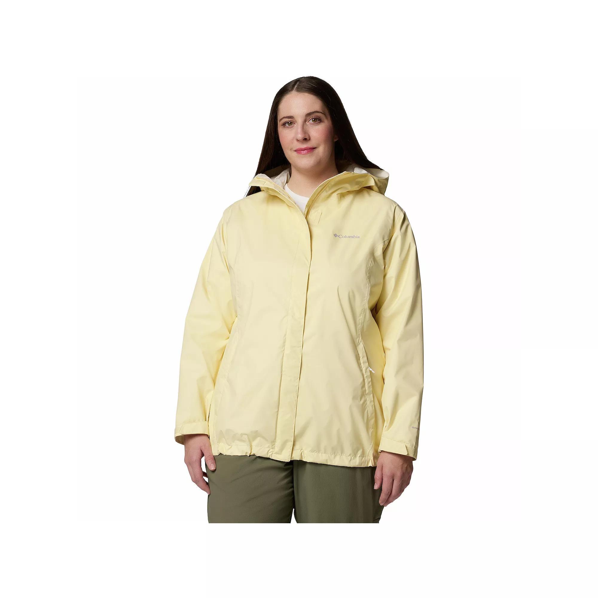 Plus Size Columbia Arcadia™ II Jacket, Women's, Size: 2XL, Yellow Wash Product Image