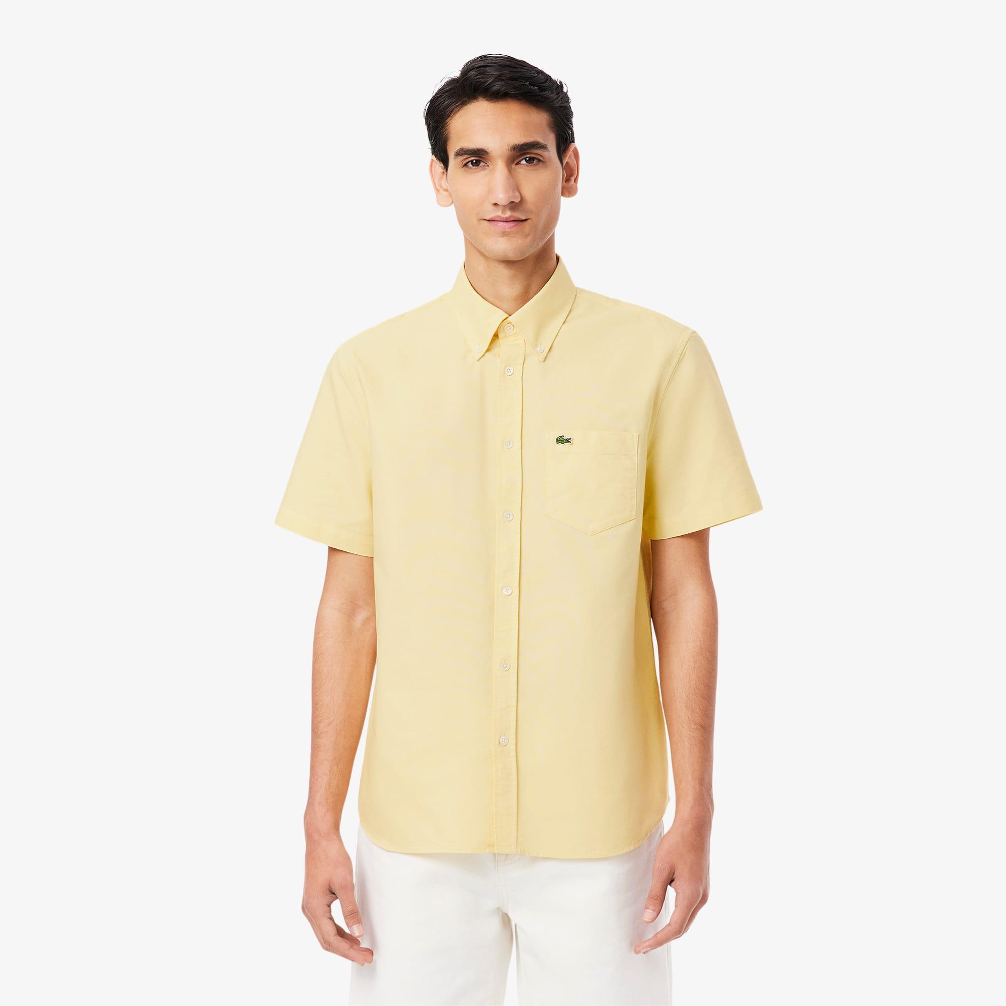 Men's Regular Fit Short Sleeve Oxford Shirt Product Image