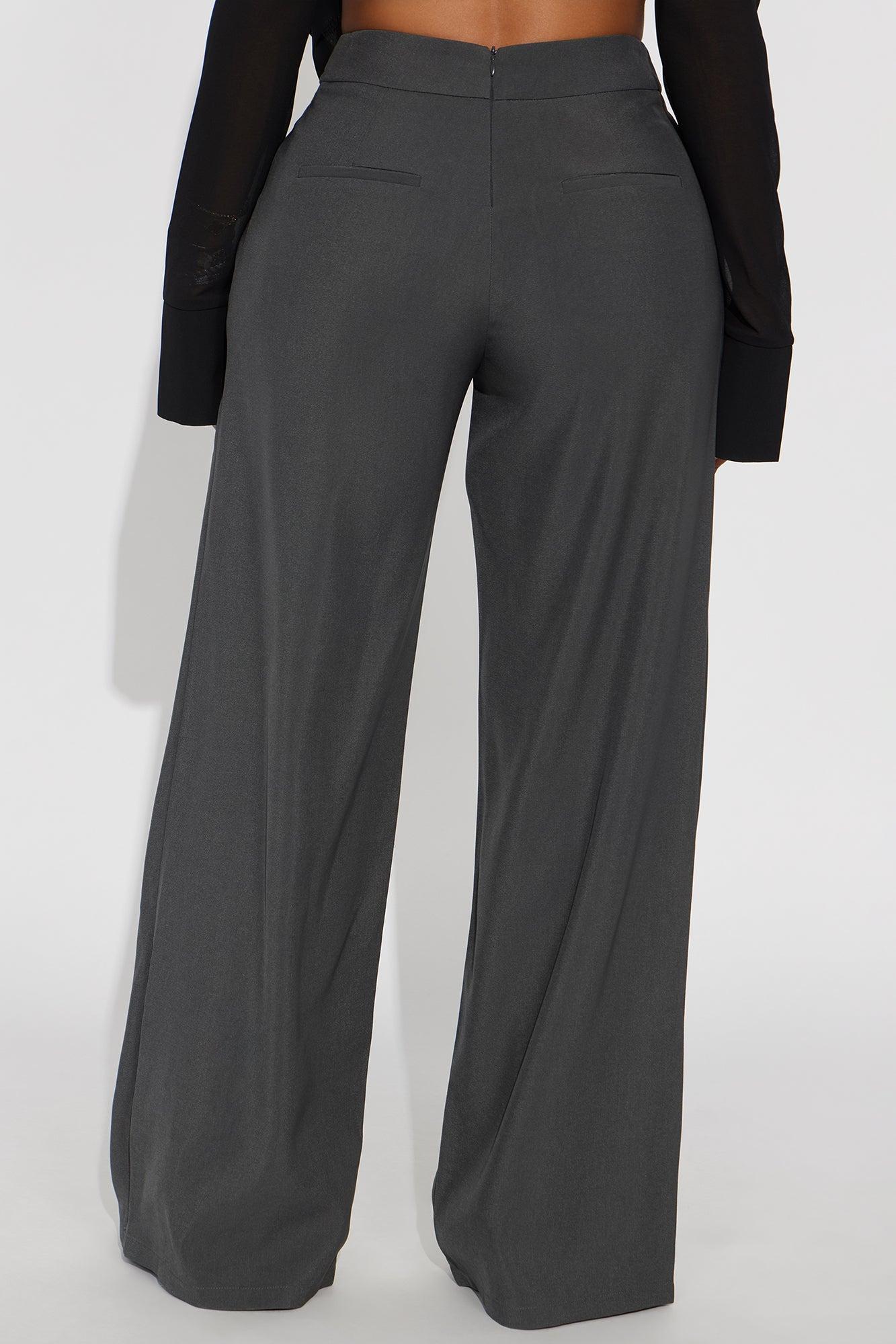 By Your Side Trouser - Charcoal Product Image