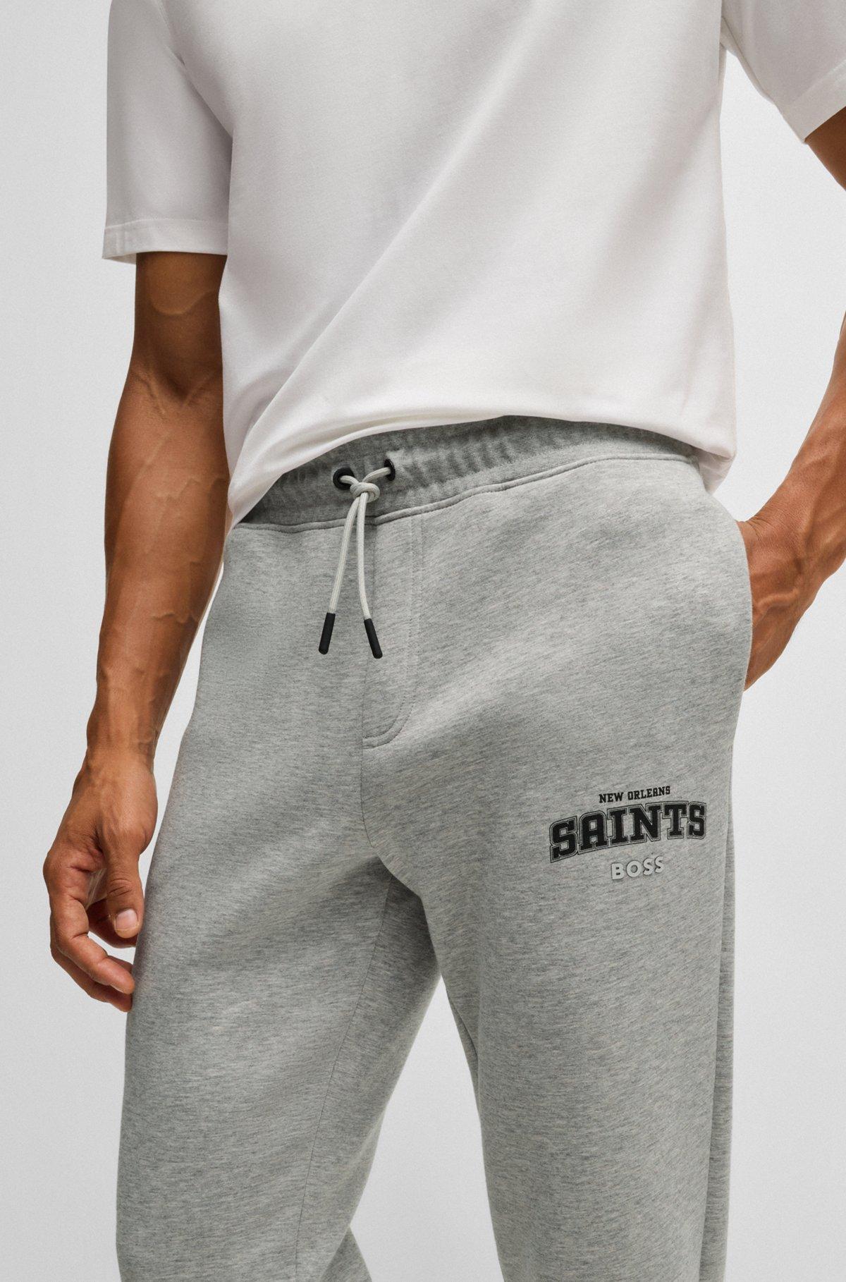 BOSS x NFL signature-tape tracksuit bottoms with special branding Product Image