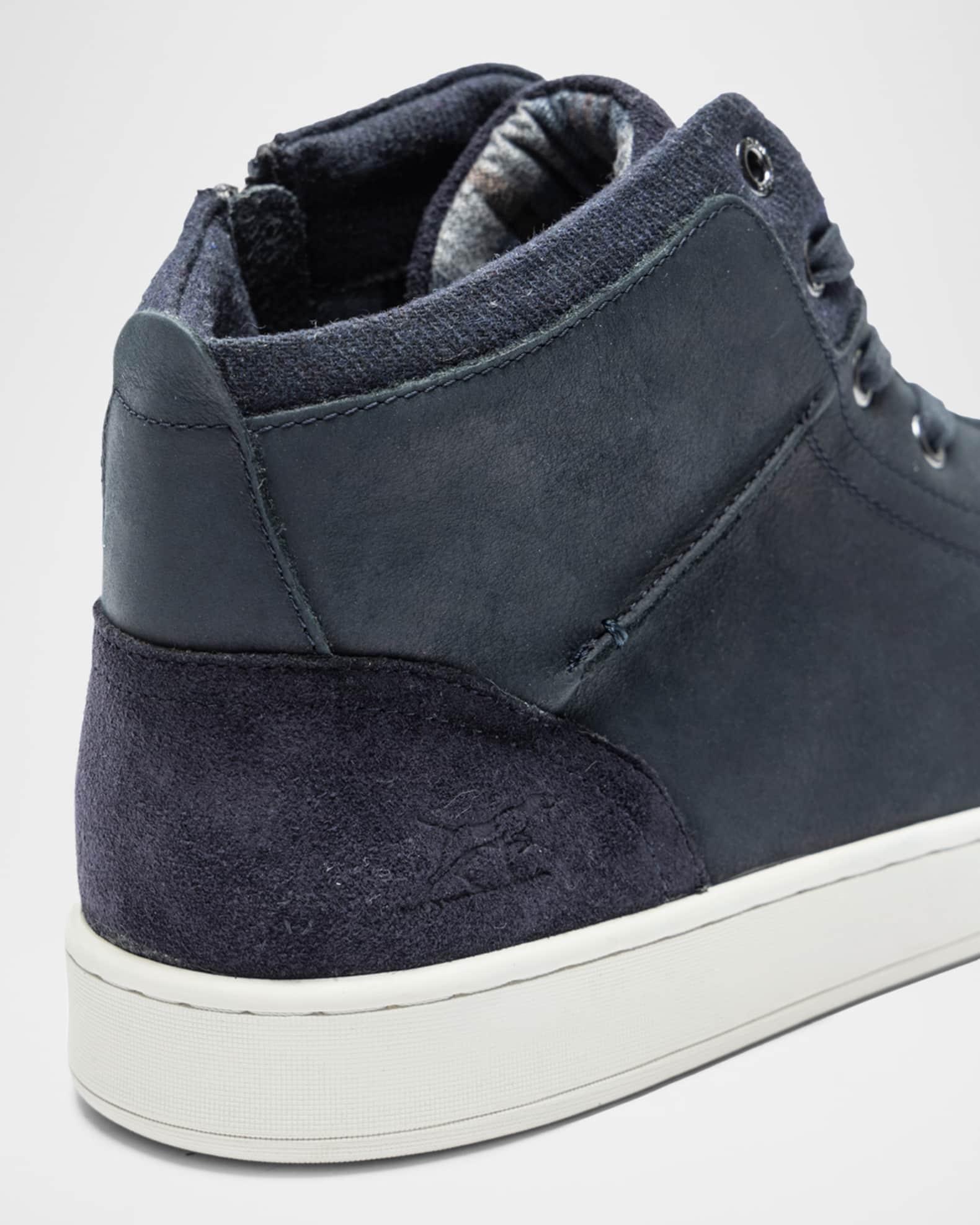 Men's Sussex High Street Leather High-Top Sneakers Product Image
