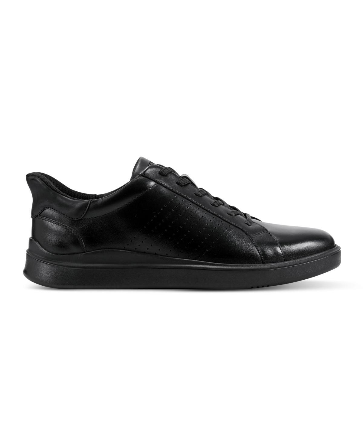 Mens Triple Stitch Deerskin Leather Sneakers Product Image