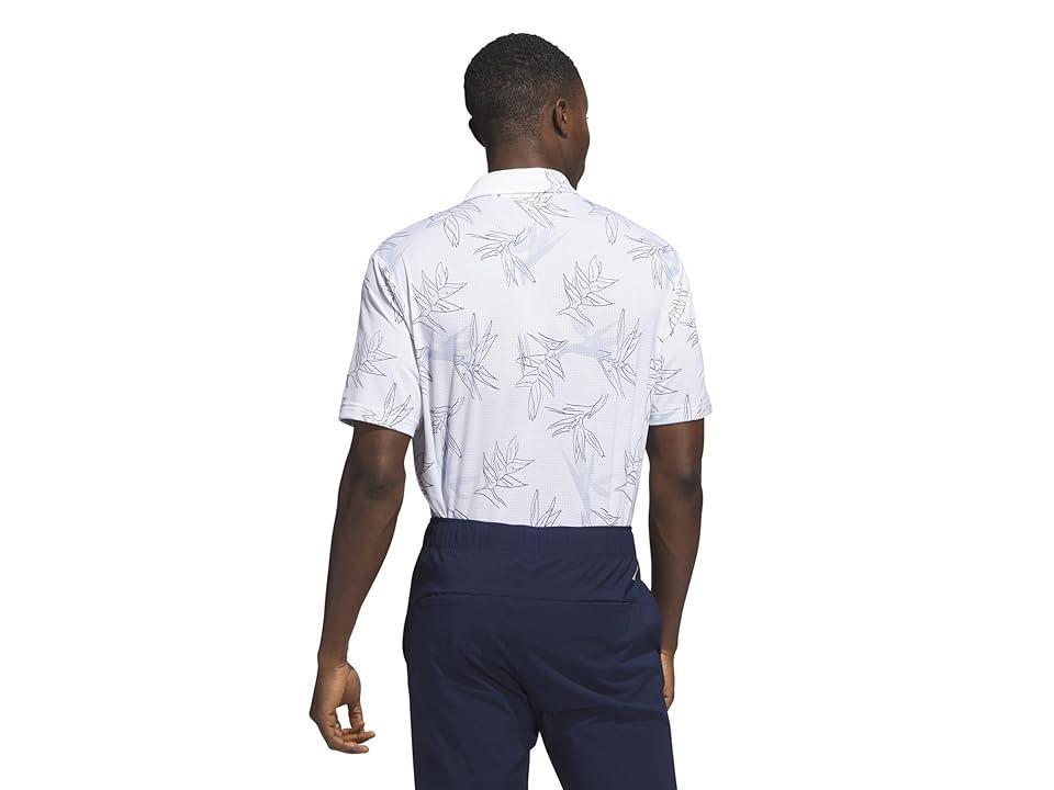 adidas Golf Oasis Mesh Polo Shirt Men's Clothing Product Image