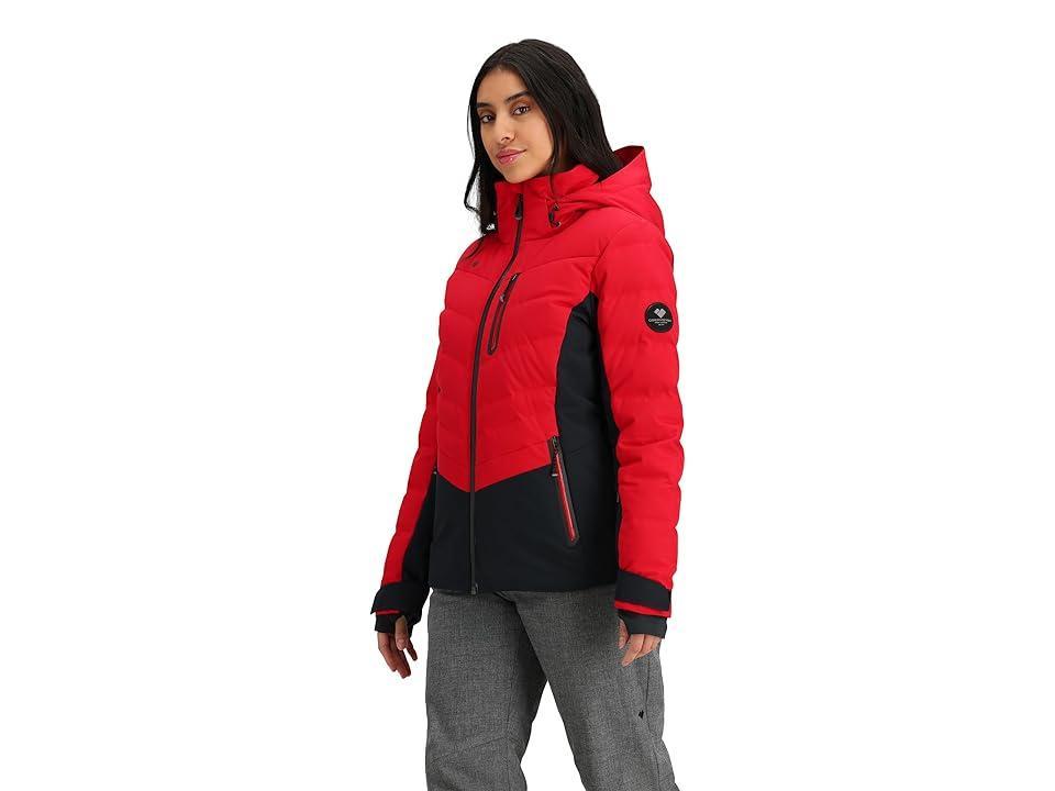 Obermeyer Cosima Down Jacket (Love Note) Women's Clothing Product Image