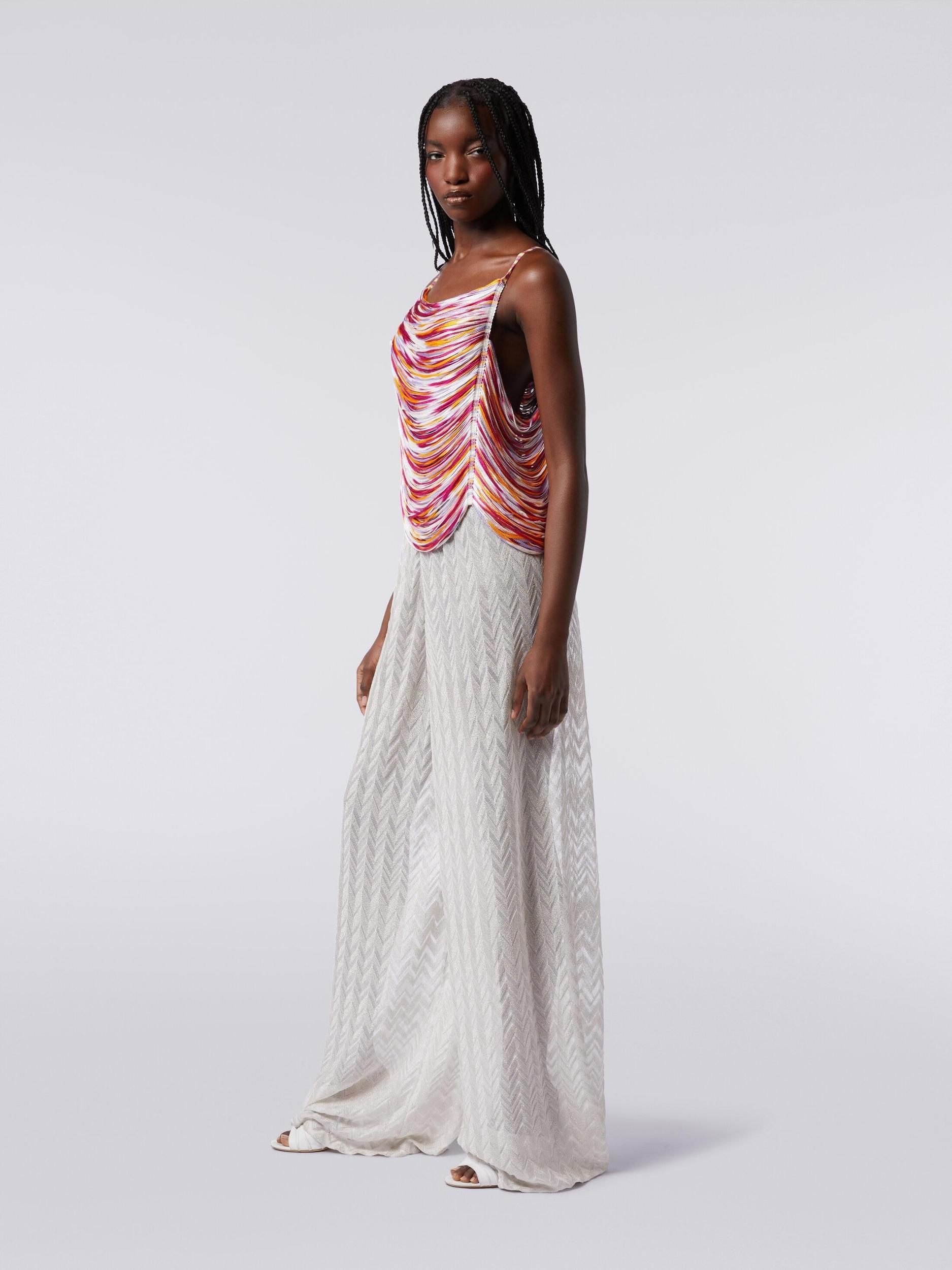 Multi-strand slub viscose top Product Image