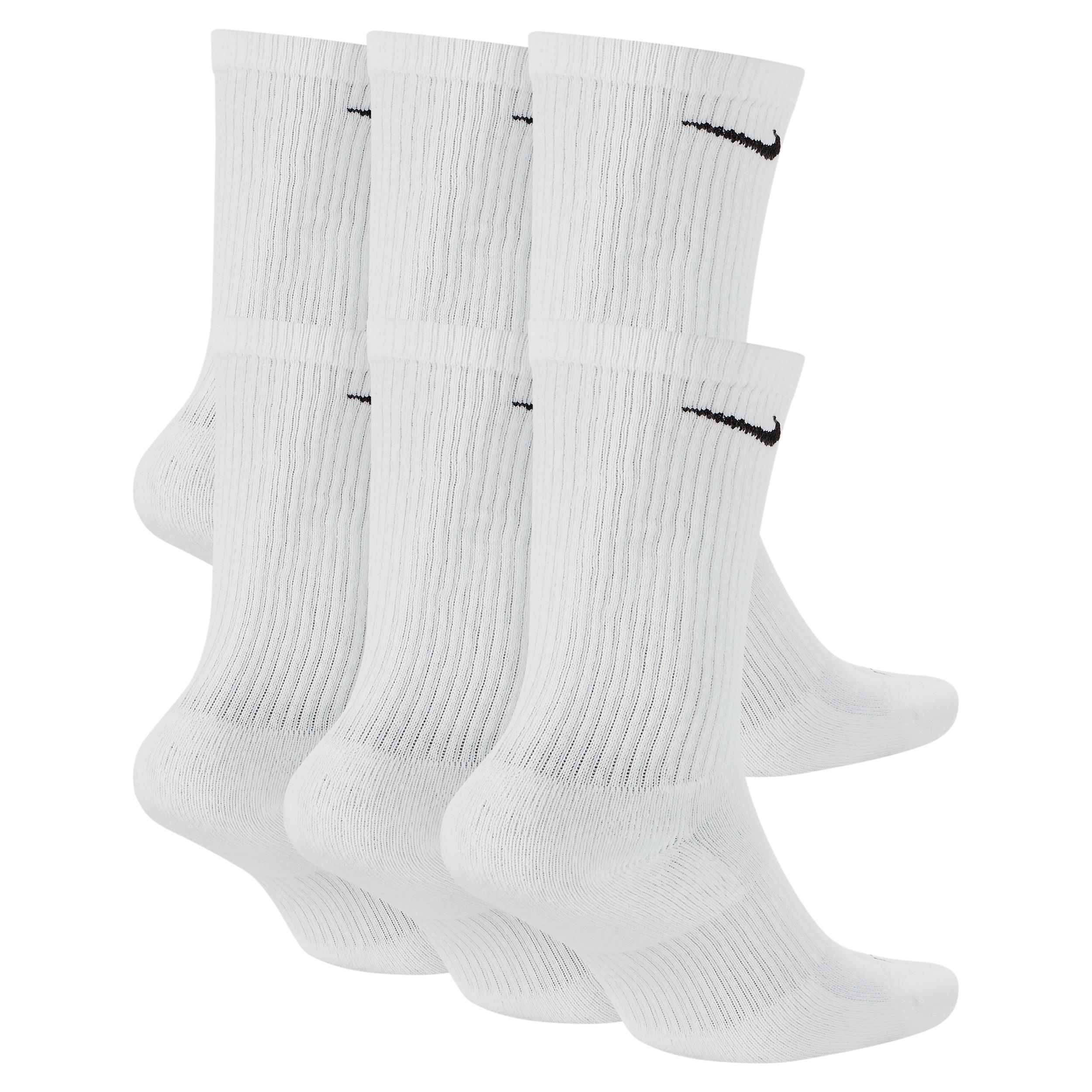 Nike Men's Everyday Plus Cushioned Training Crew Socks (6 Pairs) Product Image
