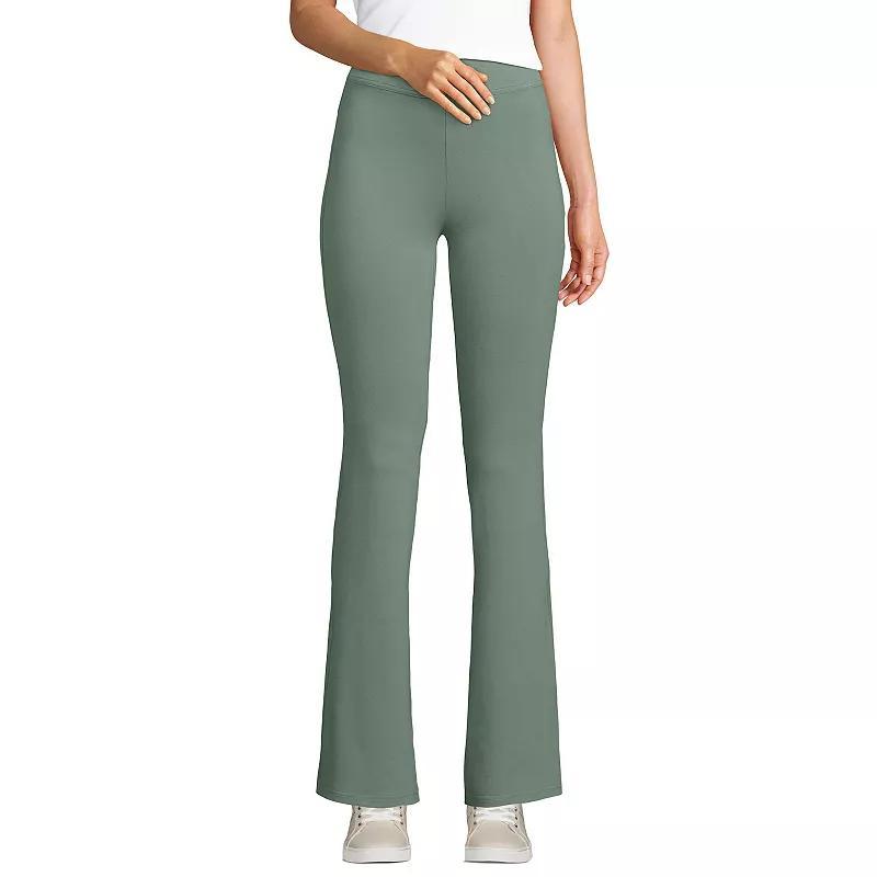 Women's Lands' End Starfish High Rise Flare Yoga Pants, Size: XL, Deep  Blue Product Image