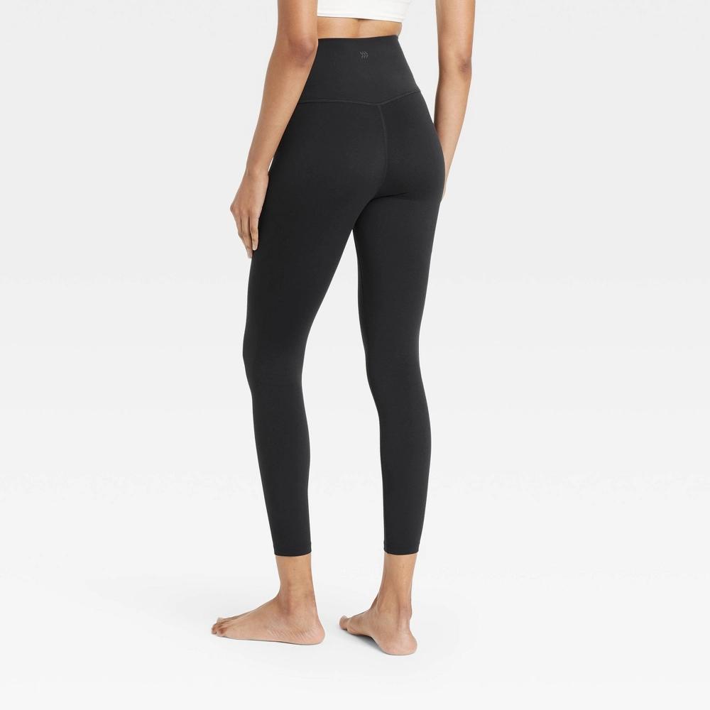 Womens Everyday Soft Ultra High-Rise Core Capri Leggings - All In Motion Black S: Moisture Wicking, Quick Dry, UPF 50+ Product Image
