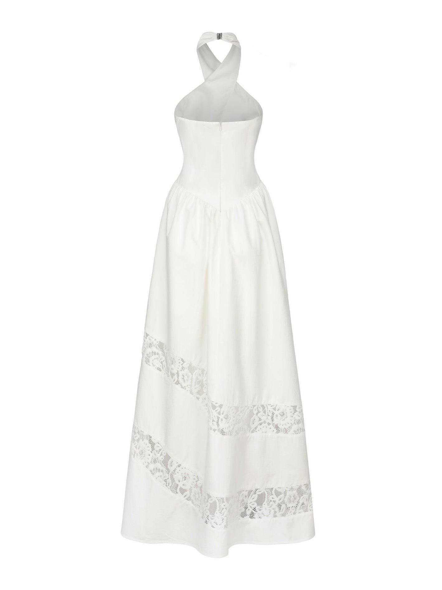 Portia Lace Dress (White) (Final Sale) Product Image