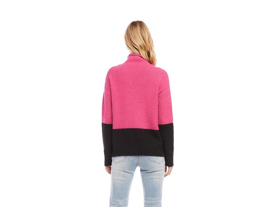 Karen Kane Color-Block Sweater (Multicolor) Women's Sweater Product Image