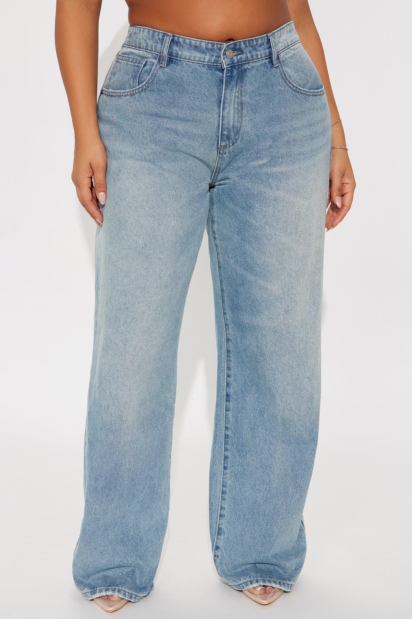 Minimal Muse Straight Leg Jeans - Light Wash Product Image