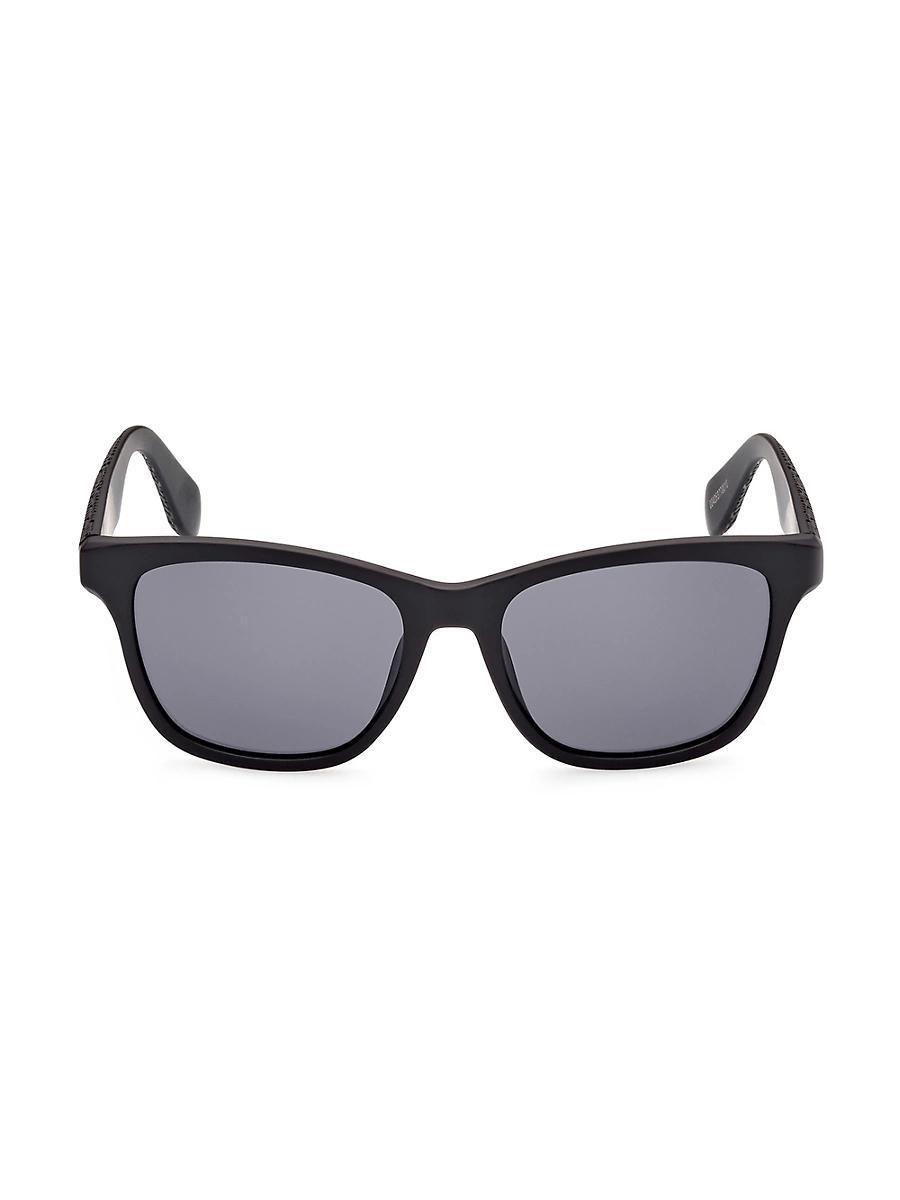 Mens Injected 54MM Rectangular Sunglasses Product Image