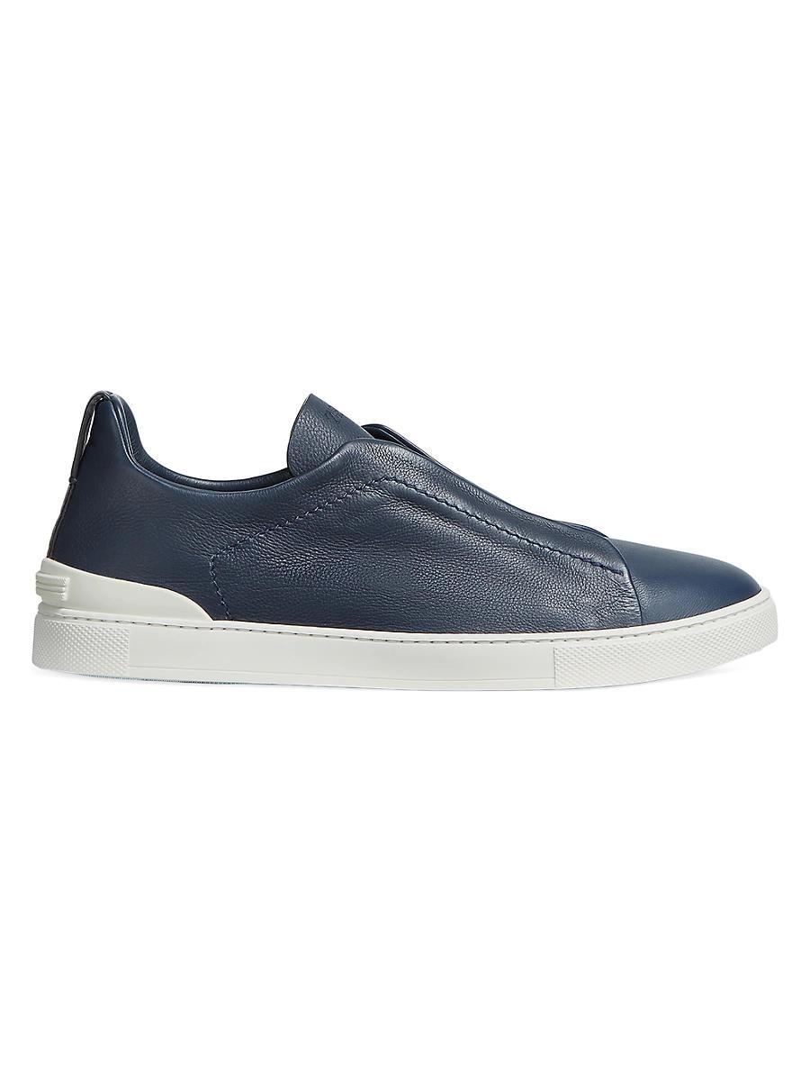 Zegna Mens Triple Stitch Secondskin Sneakers Product Image