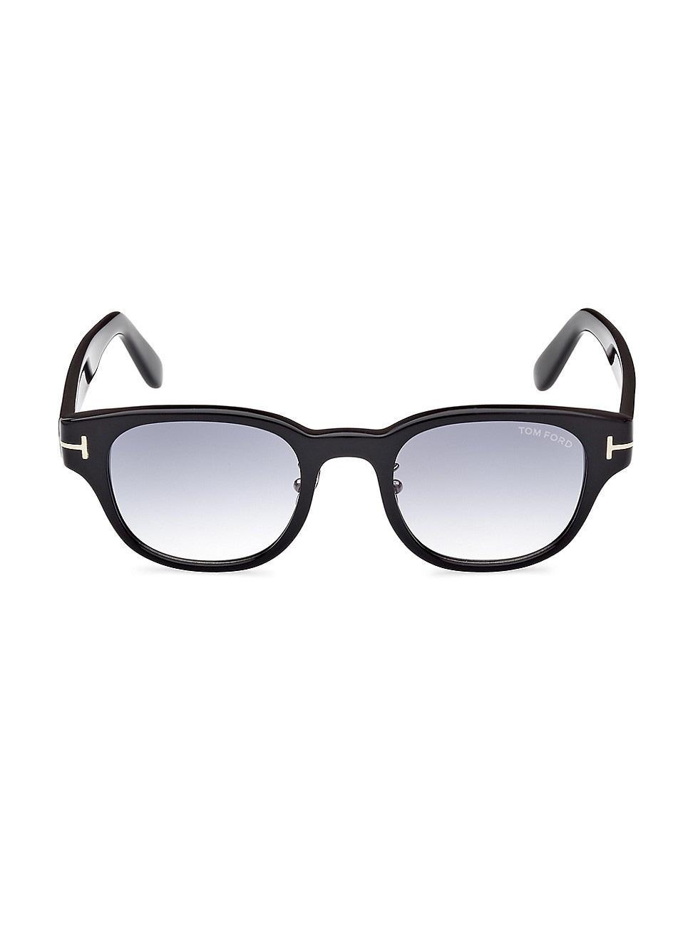 Mens 48MM Acetate Square Sunglasses Product Image