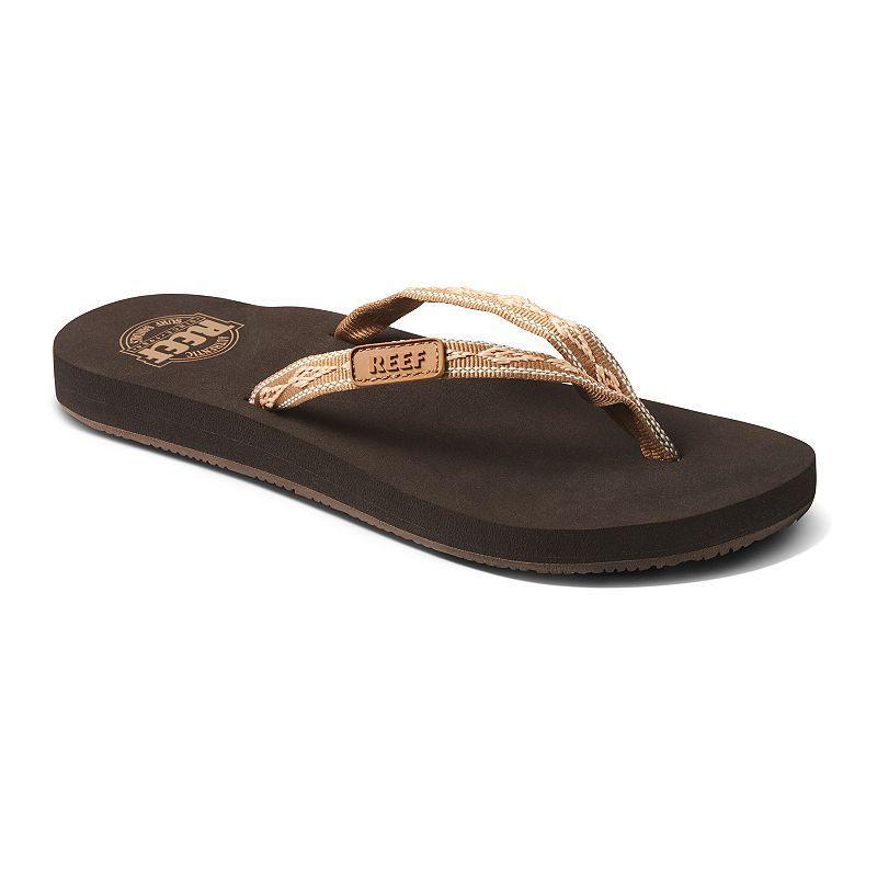 REEF Ginger Women's Flip Flop Sandals, Size: 9, Brown Peach Product Image