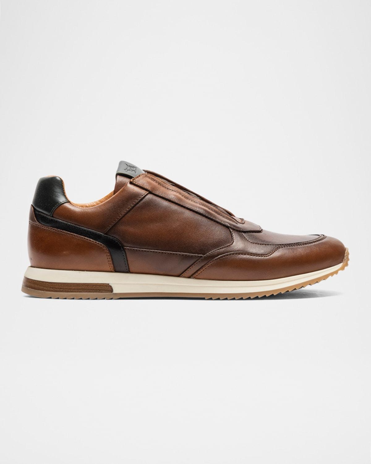 Mens Pegasus Slip-On Leather Sneakers Product Image