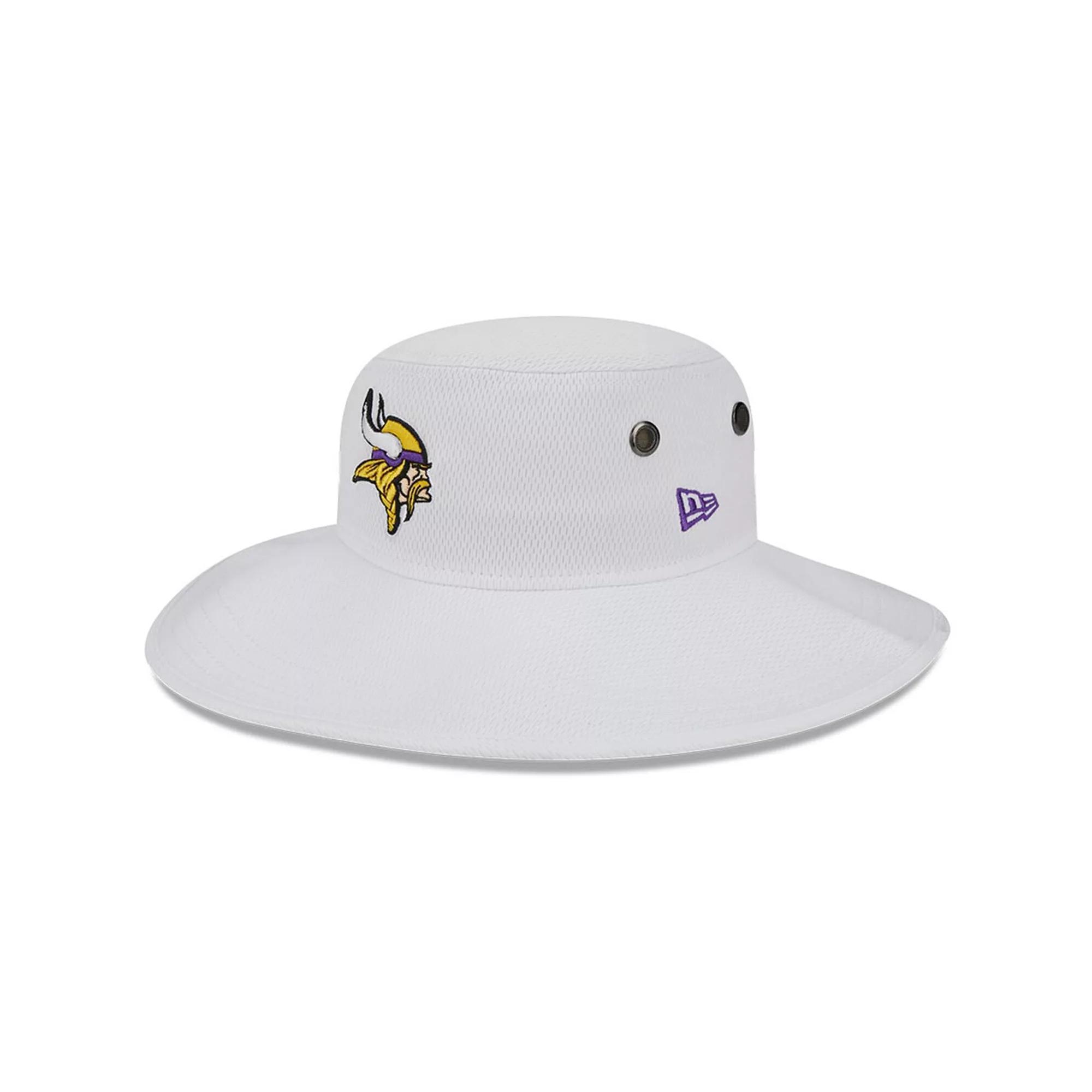 Mens New Era Minnesota Vikings 2023 NFL Training Camp Panama Bucket Hat Product Image