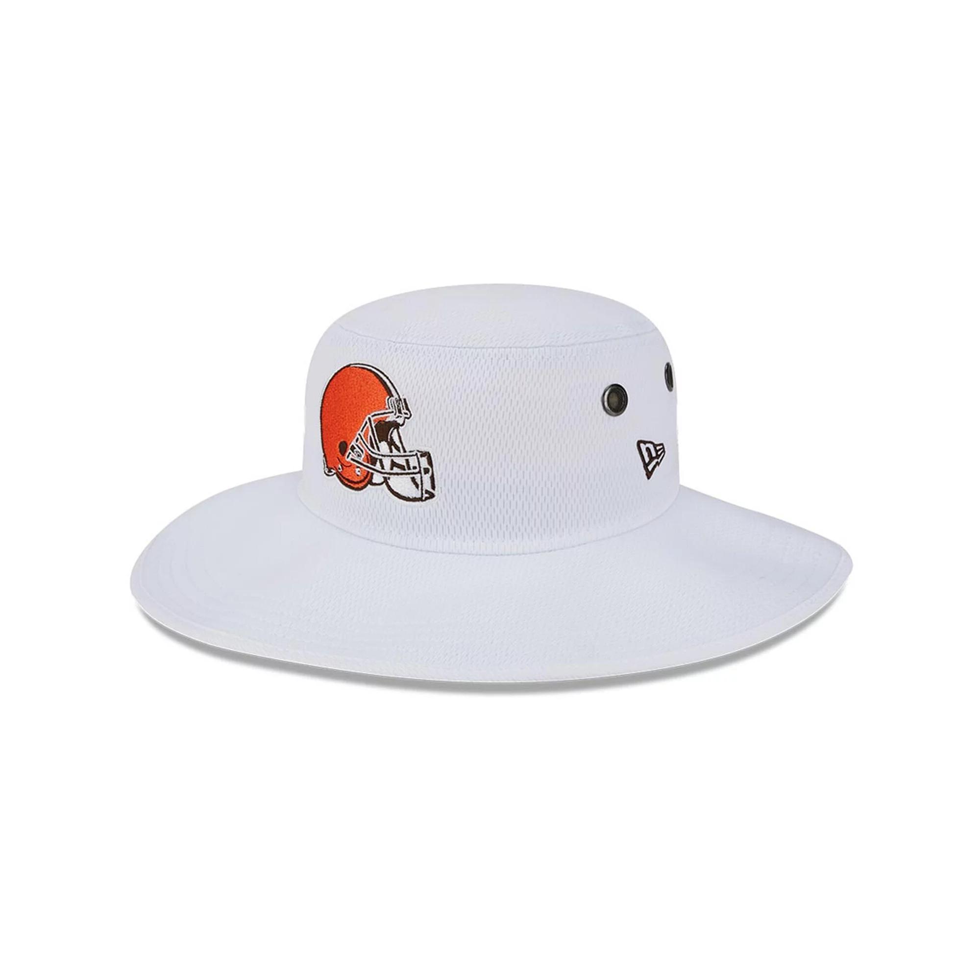 Mens New Era Cleveland Browns 2023 NFL Training Camp Panama Bucket Hat Product Image