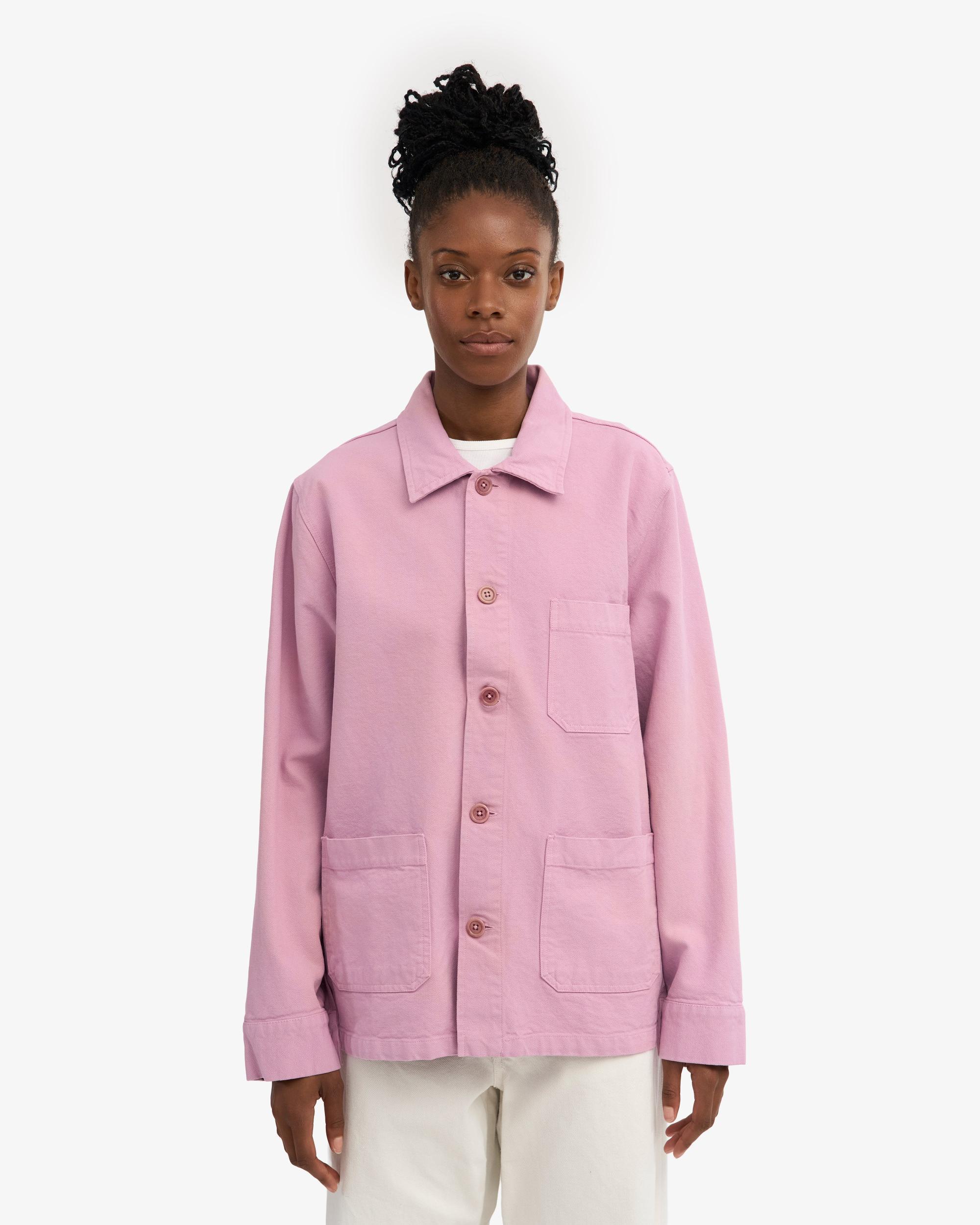 Organic Workwear Jacket - Stone Blue Product Image