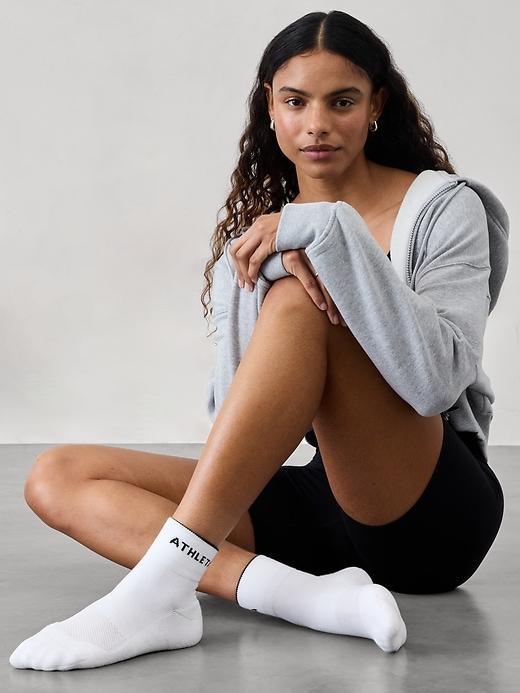 Athleta Everyday Quarter Crew Sock 3-Pack Product Image