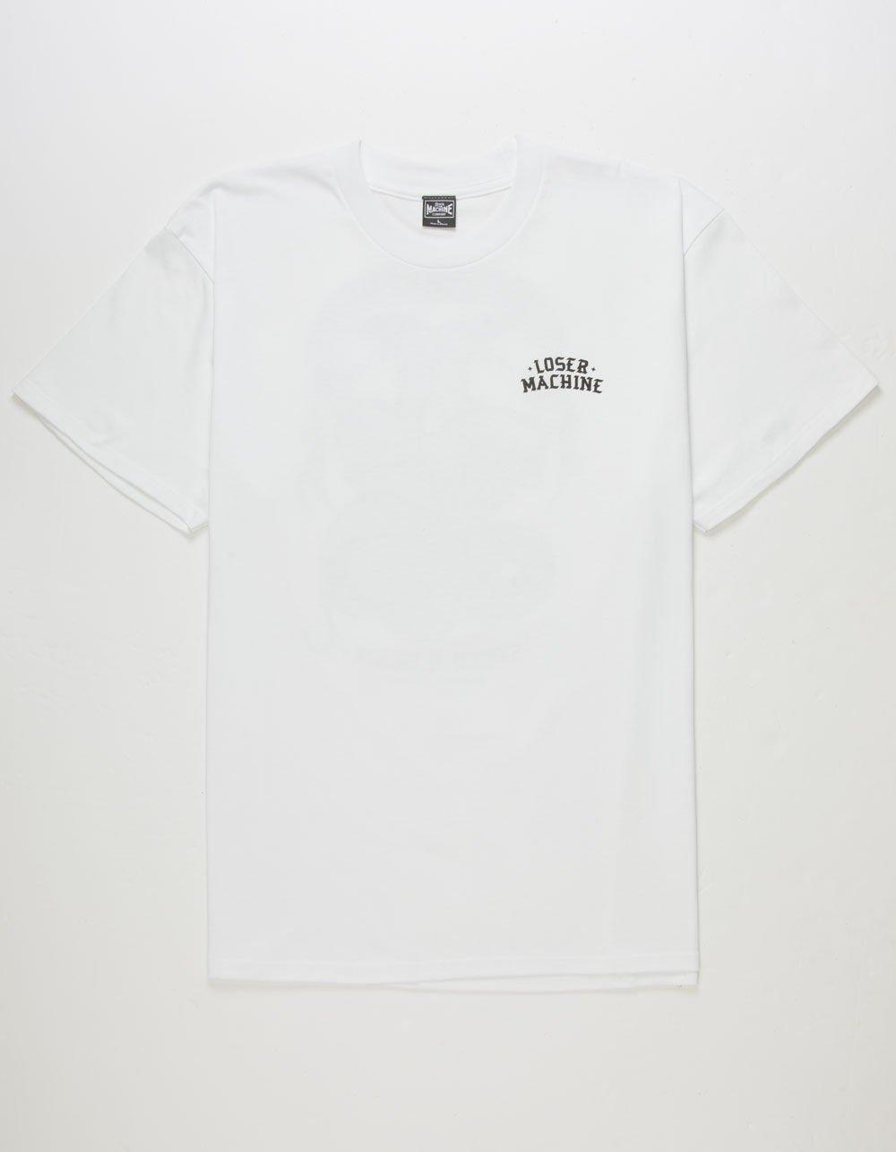 LOSER MACHINE Speed & Skate II Mens Tee - WHITE Product Image