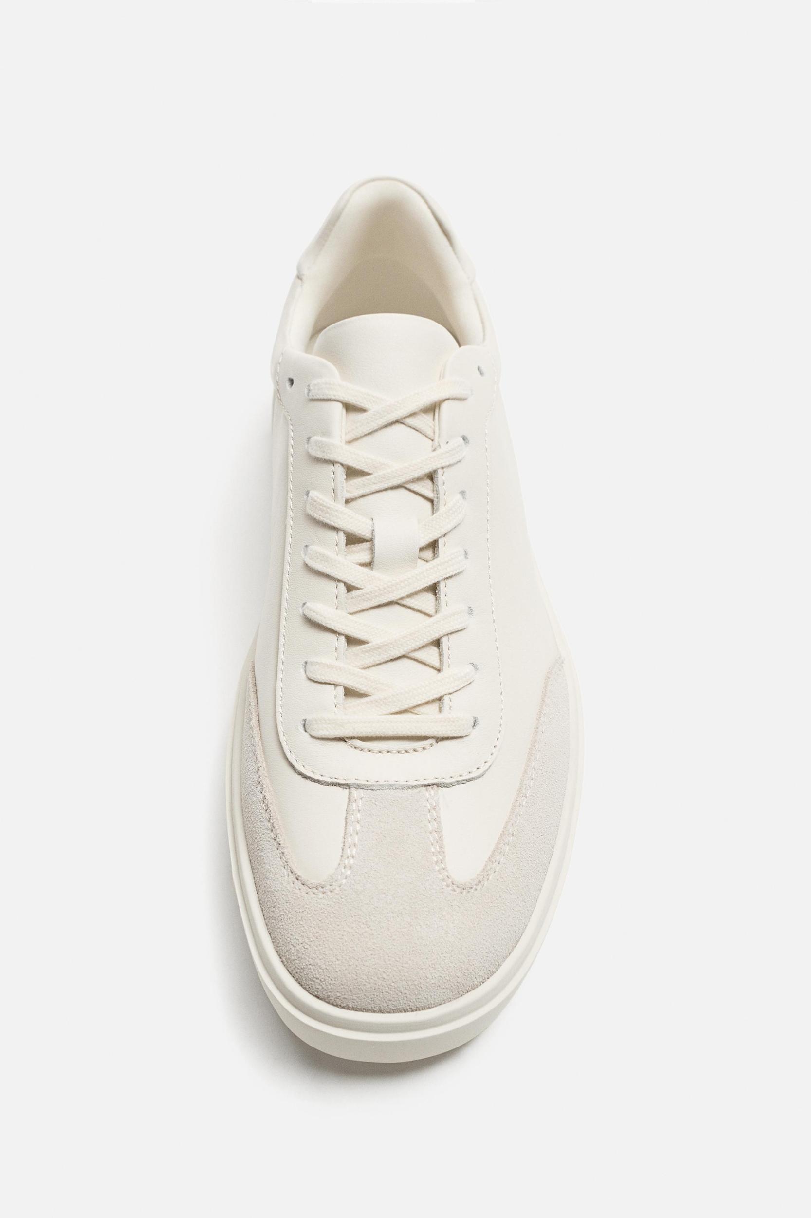LEATHER SNEAKERS Product Image