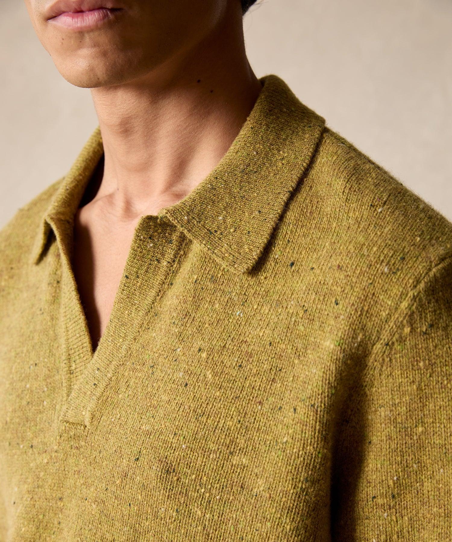Donegal Montauk Sweater Polo Product Image
