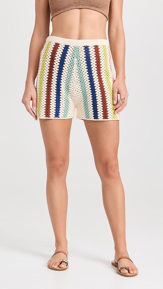 ESCVDO Plaza Crochet Shorts | Shopbop Product Image
