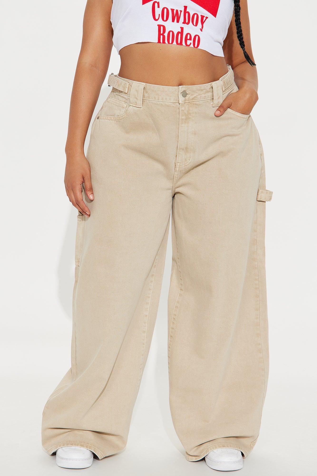 Everything You Want Wide Leg Pant - Tan Product Image