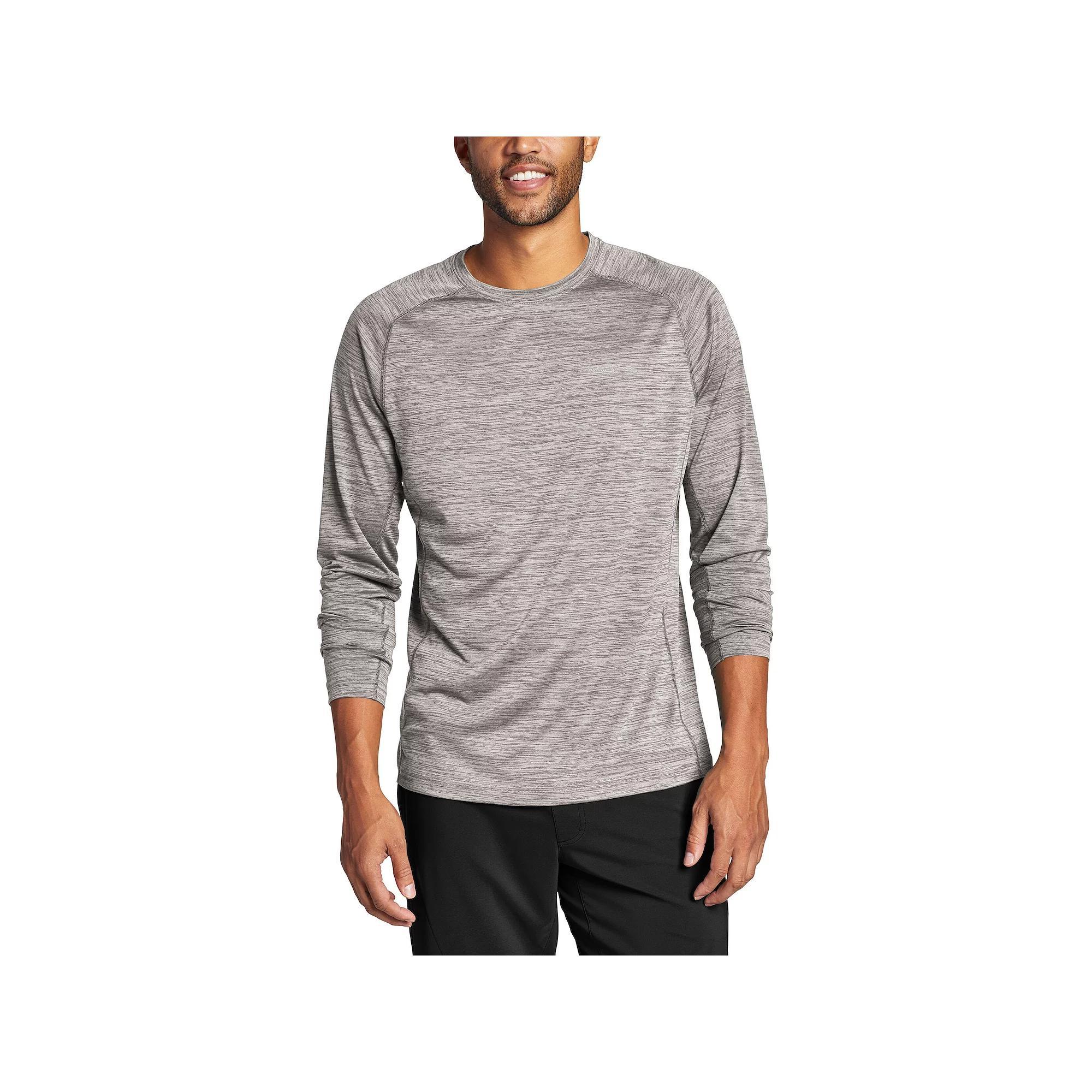 Men's Eddie Bauer Resolution Long-Sleeve Tee, Size: Medium, Cinder Product Image
