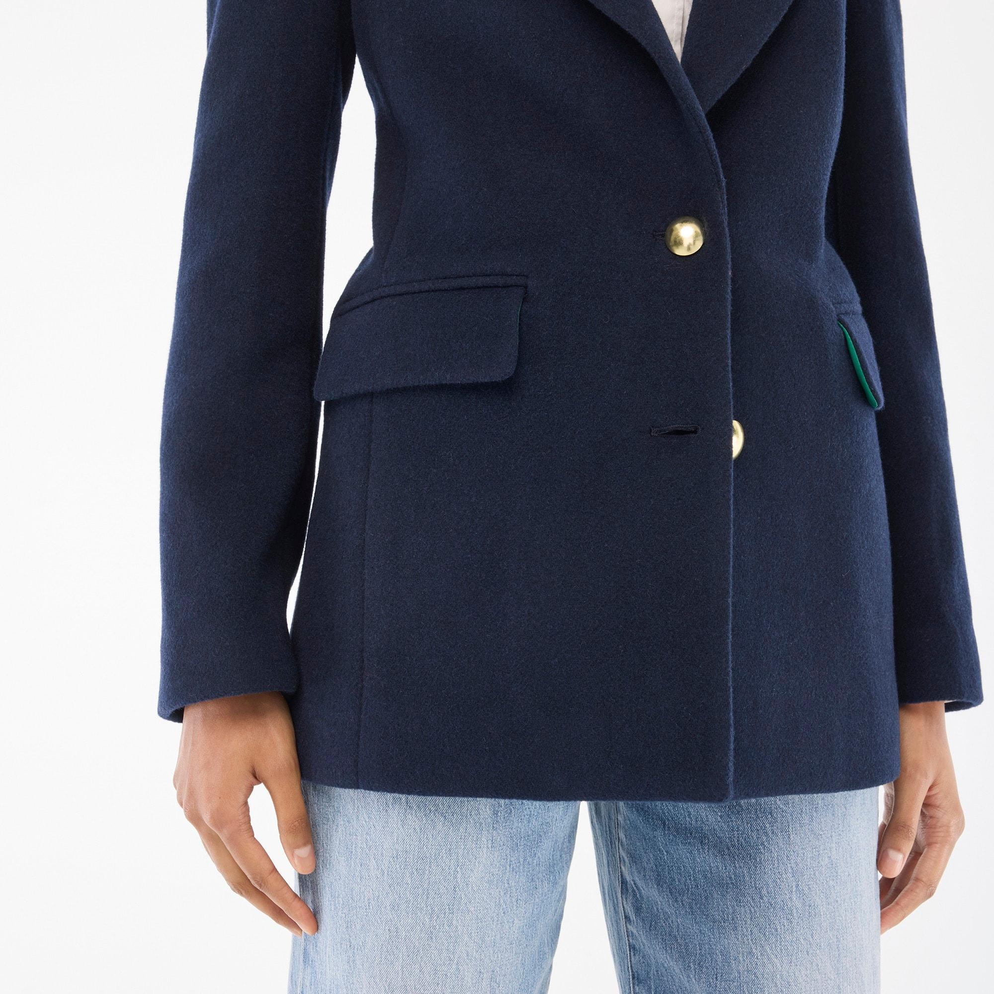 Wool-blend blazer-coat Product Image