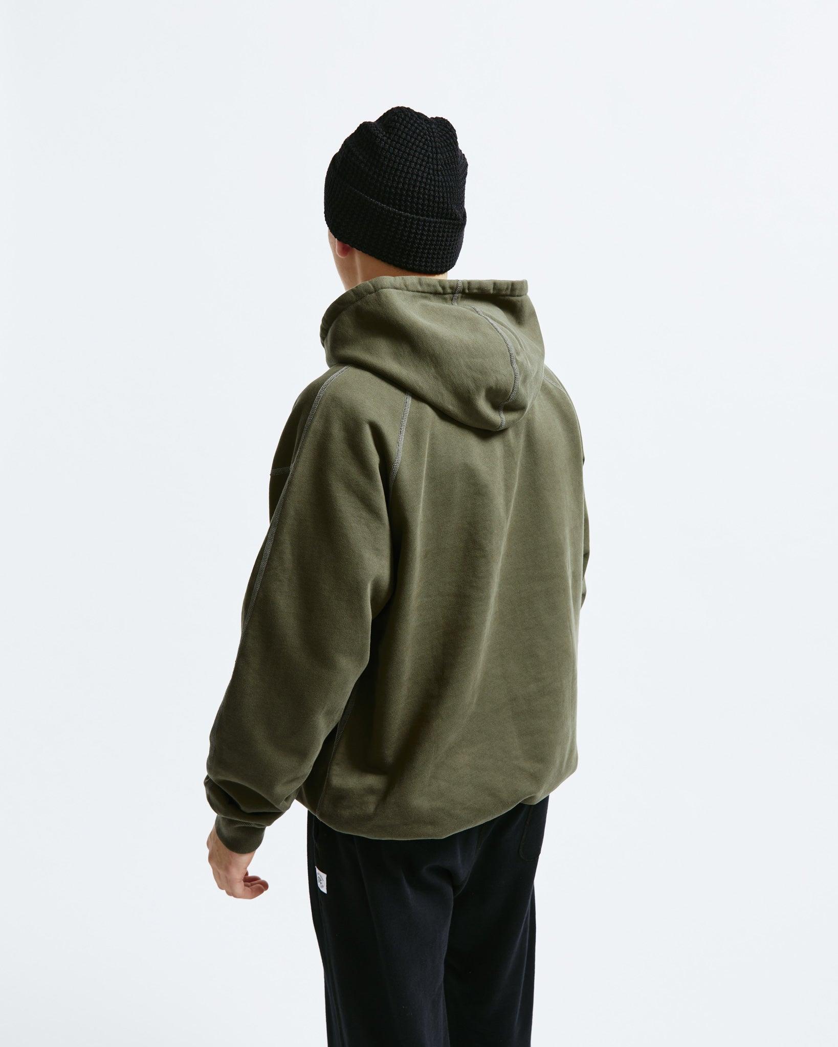 Midweight Terry Relaxed Hoodie - Vault Male Product Image