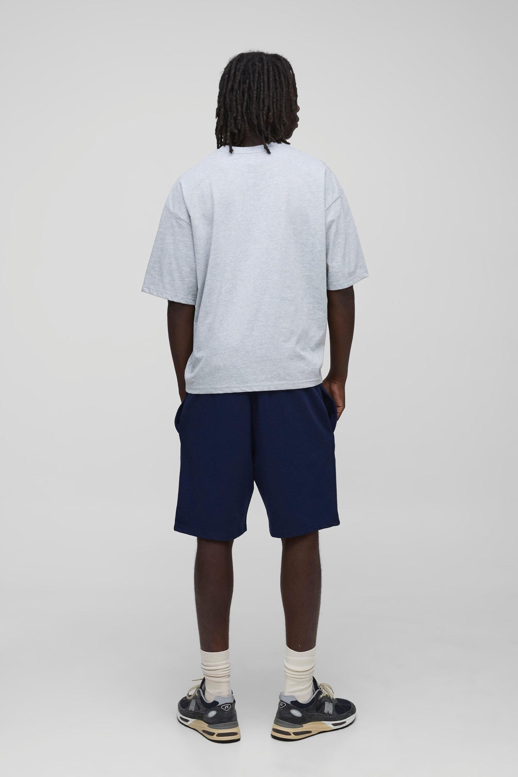 MAN. Oversized Boxy Crew Neck T-shirt | boohooMAN USA Product Image