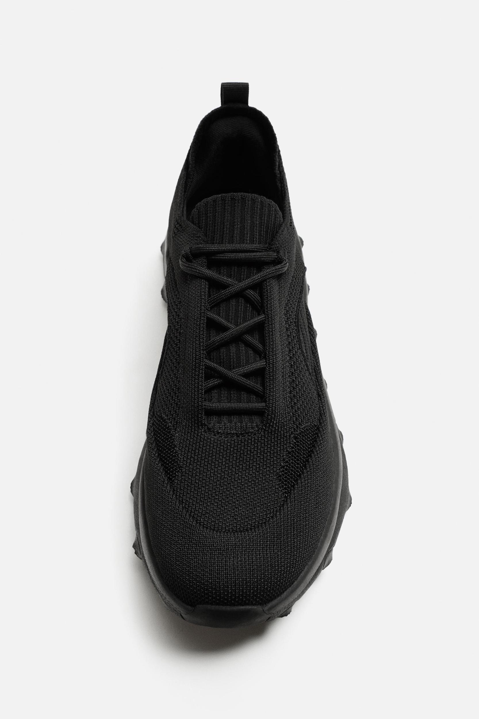 KNIT CHUNKY SNEAKERS Product Image