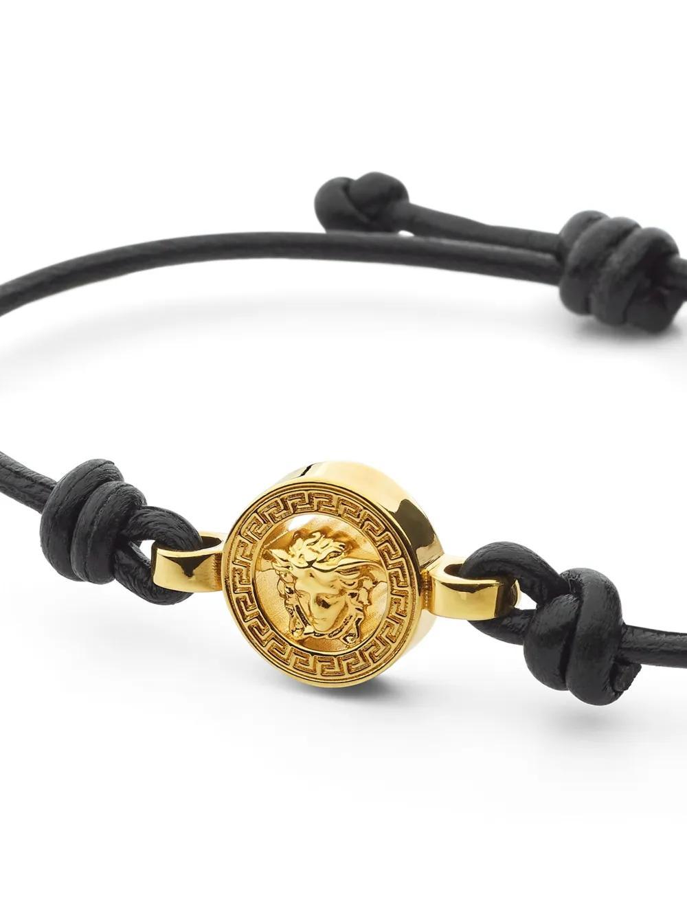 Medusa &apos;95 leather bracelet Product Image