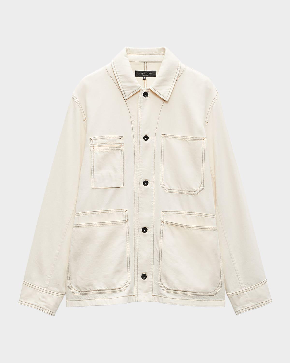 Mens Graham Denim Chore Jacket Product Image