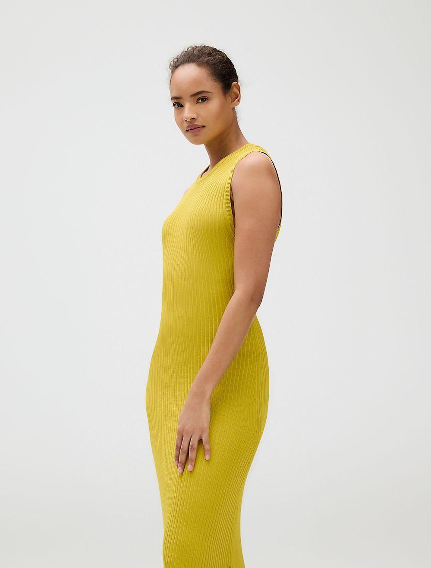 Viscose Ribbed Maxi Dress Product Image