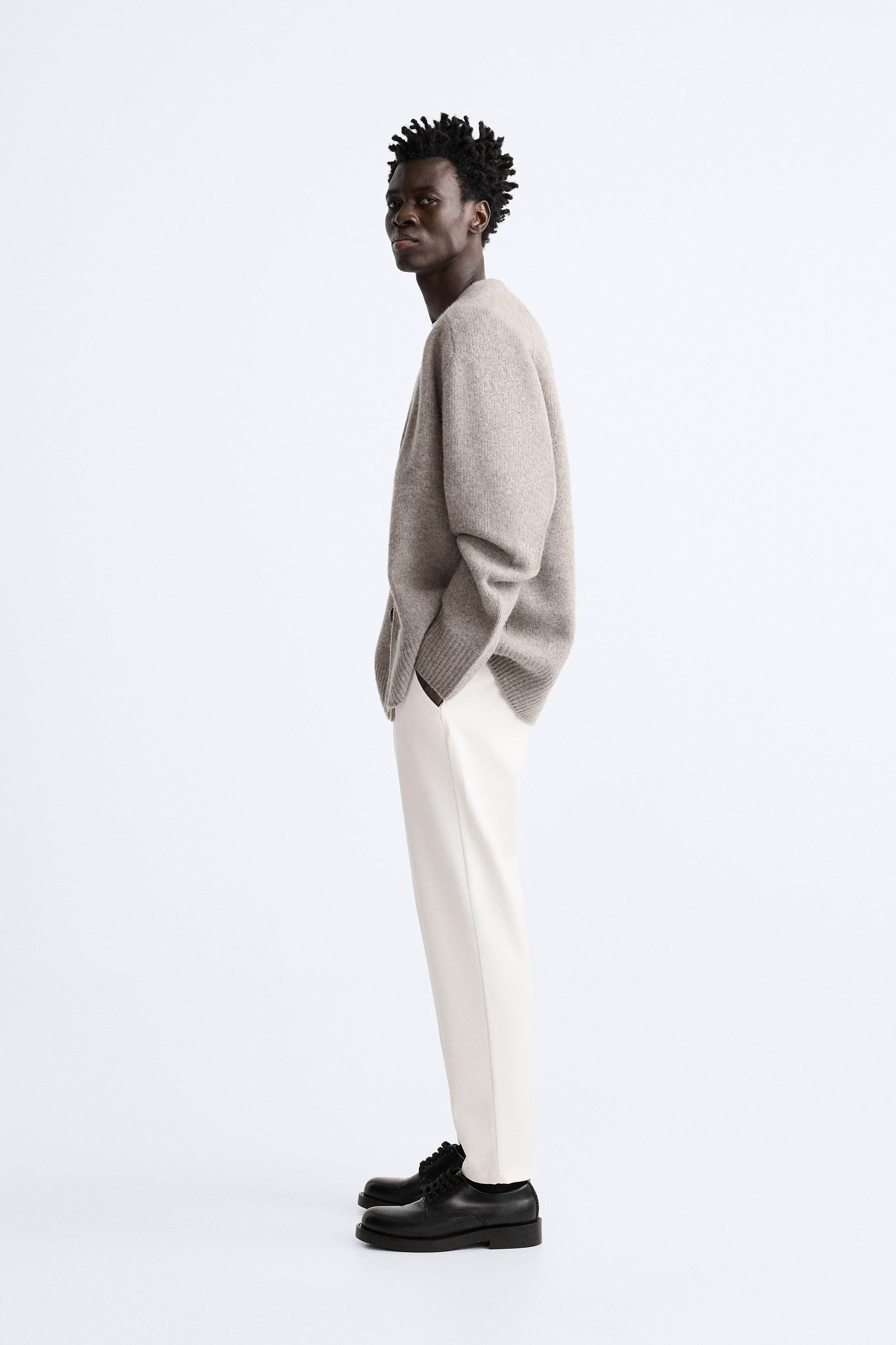 TEXTURED STRETCH PANTS Product Image
