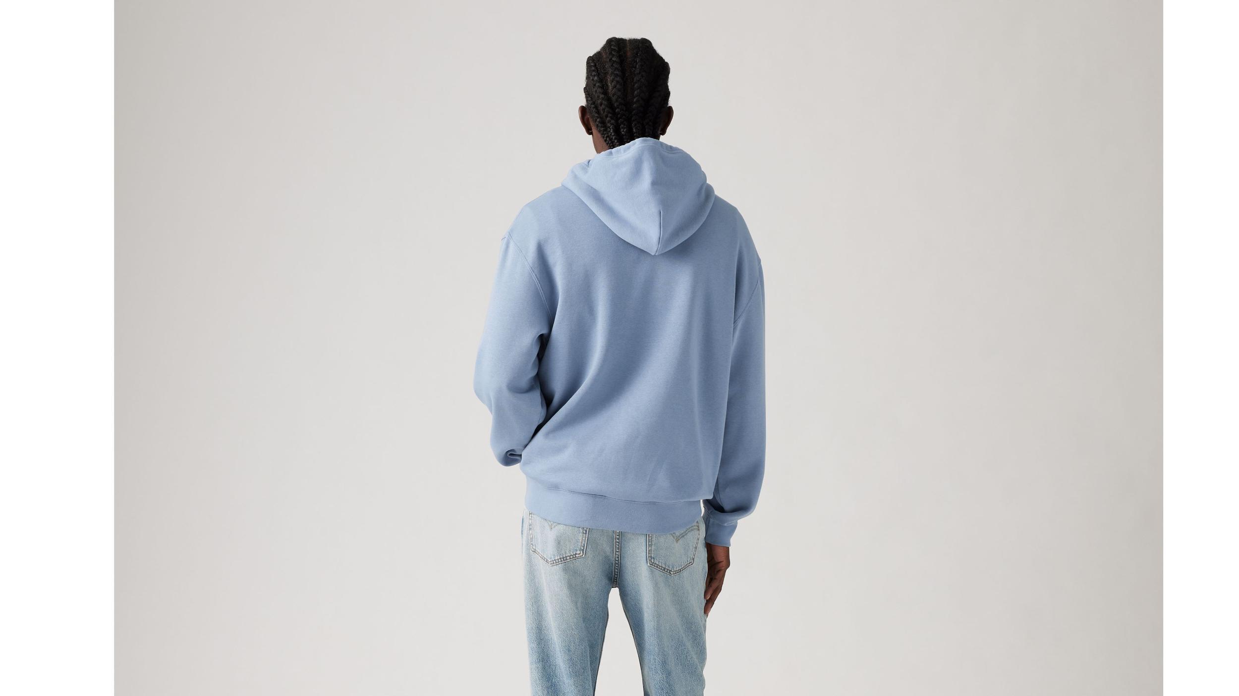 Relaxed Fit Graphic Hoodie Sweatshirt Product Image
