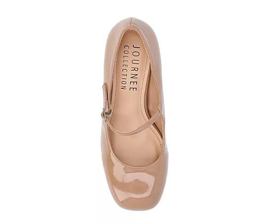 Journee Tru Comfort Foam™ Okenna Women's Heels, Size: 9 Wide, Beige Product Image